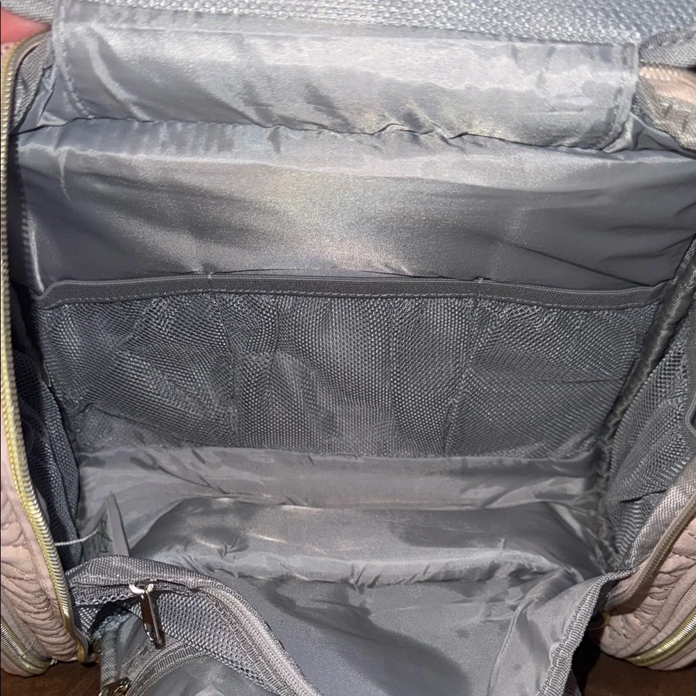 Lizzton Quilted Travel Hanging Cosmetic Organizer